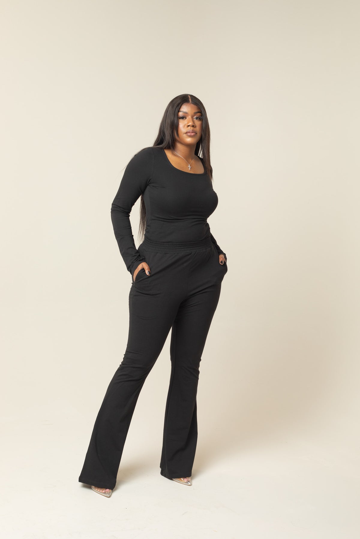 Tall Black Lounge Pants