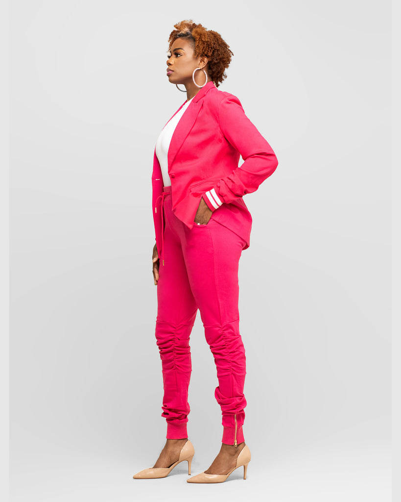 Tall Jogger Suit Pants- Pink – TJL Collection