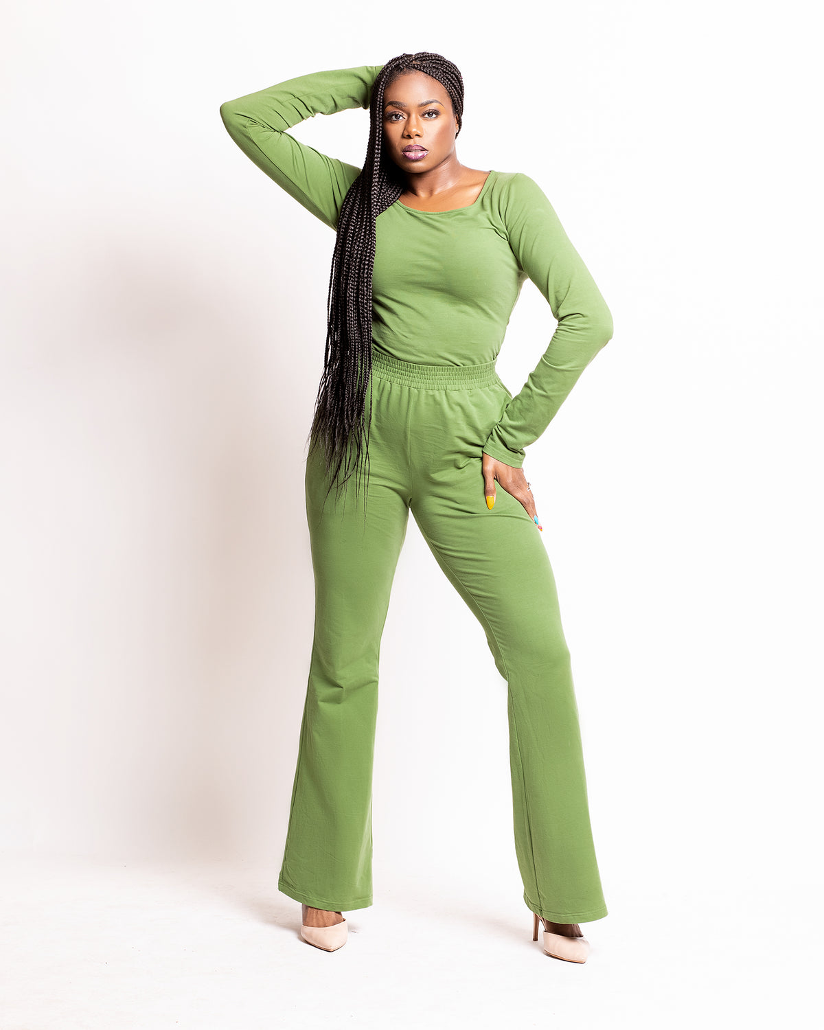 Tall Green Lounge Pants (FINAL SALE)